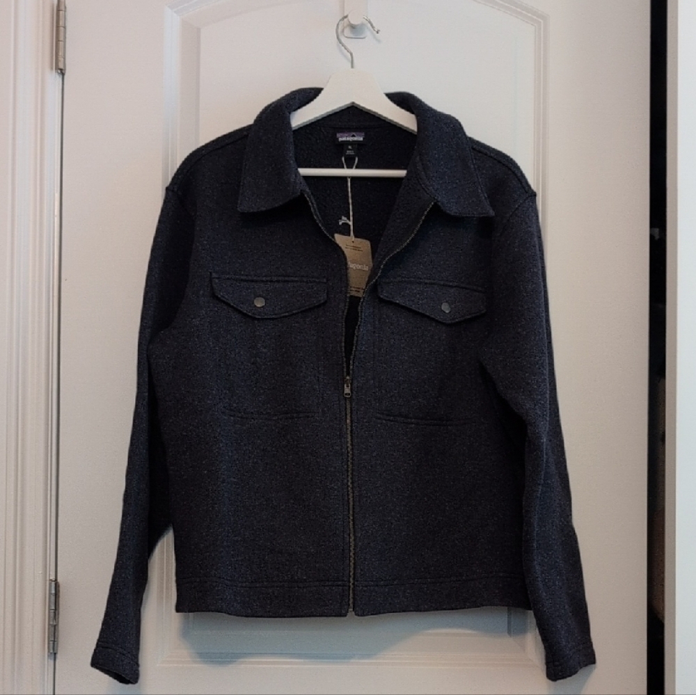 Patagonia Navy Better Sweater Utility Jacket NWT